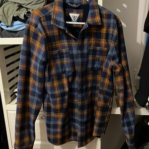 Vissla Fleece Lined Flannel